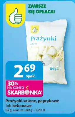 Auchan Prażynki bekonowe Podniesiony Kciuk oferta
