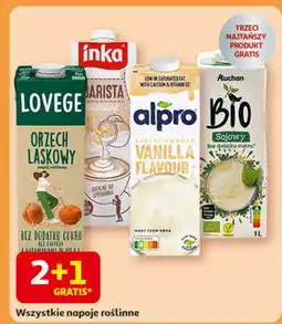 Auchan Napój sojowy naturalny Auchan Bio oferta