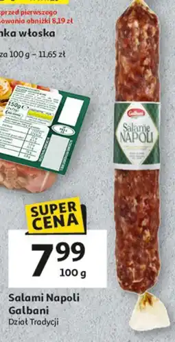 Auchan Salami napoli Galbani oferta