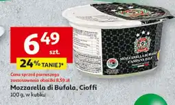 Auchan Mozzarella di buffala campana Cioffi oferta