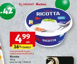 Auchan Ser ricotta Auchan oferta