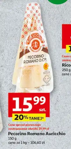 Auchan Ser pecorino romano d.o.p. Auricchio oferta