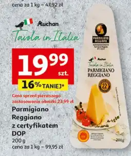 Auchan Parmigiano reggiano Auchan Tavola In Italia oferta