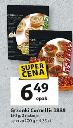 Auchan Grzanki tostados z czosnkiem i pietruszką Cornellis oferta