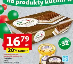 Auchan Ciasto tiramisu dessert Dolce Mamma oferta