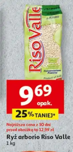 Auchan Ryż arborio do risotto Riso Valle oferta