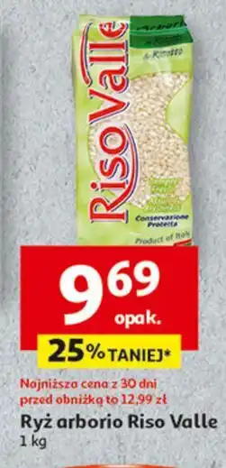 Auchan Ryż arborio do risotto Riso Valle oferta