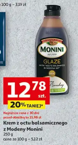 Auchan Krem z octu balsamicznego modeny Monini Glaze oferta
