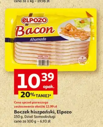 Auchan Boczek plastry Elpozo oferta