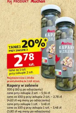 Auchan Kapary w zalewie Auchan Różnorodne (Logo Czerwone) oferta