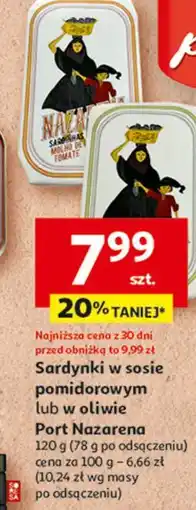 Auchan Sardynki w oliwie Port Nazarena oferta