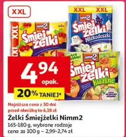 Auchan Żelki Nimm2 Śmiejżelki oferta