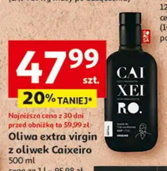 Auchan Oliwa z oliwek extra virgin Caixeiro oferta