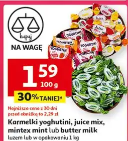 Auchan Karmelki mleczne Roshen Butter Milk oferta