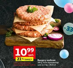 Auchan Burger wołowy Auchan Pewni Dobrego oferta
