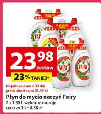 Auchan Płyn do mycia naczyń granat Fairy oferta
