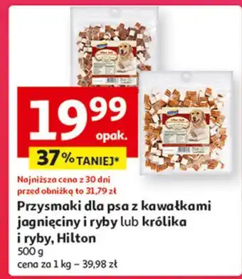 Auchan Przysmak dla psa królik Hilton oferta