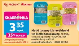 Auchan Kiełki rzodkiewki Auchan Różnorodne (Logo Czerwone) oferta