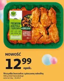 Auchan Skrzydełka z kurczaka pieczoną cebulką Sielski oferta