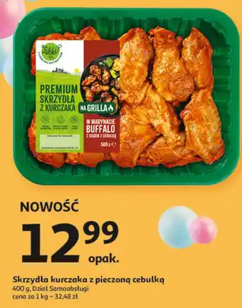 Auchan Skrzydełka z kurczaka pieczoną cebulką Sielski oferta