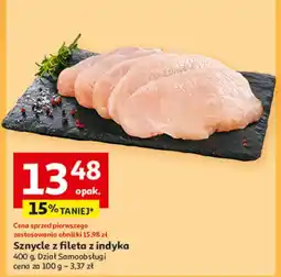 Auchan Sznycle z fileta indyka oferta