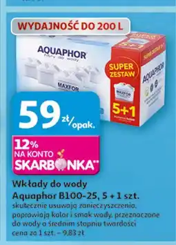 Auchan Wkład b100-25 maxfor Aquaphor oferta
