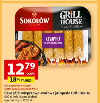 Auchan Cevapcici w stylu kaukaskim Sokołów Grill House oferta