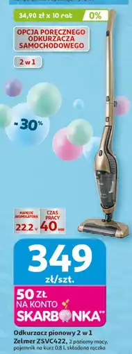 Auchan Odkurzacz zsvc422 Zelmer oferta