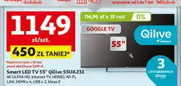 Auchan Telewizor 55 q55ua231 Qilive oferta