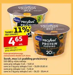 Auchan Pudding proteinowy karmel Valio Profeel oferta