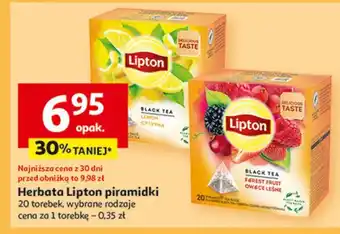 Auchan Herbata forest fruit Lipton Fruit Infusion oferta
