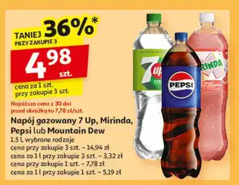 Auchan Napój Mountain Dew oferta