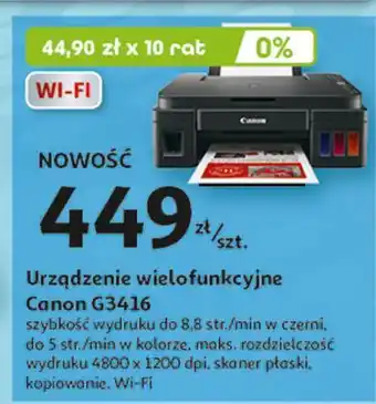 Auchan Urządzenie wielofuncyjne g3416 Canon oferta
