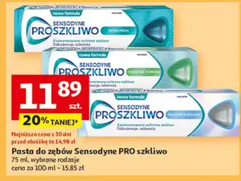 Auchan Pasta do zębów Sensodyne Pro Szkliwo Delikatne Wybielanie oferta