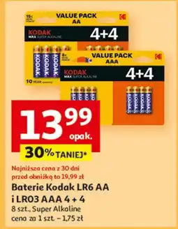 Auchan Baterie lr03 aaa Kodak Max oferta