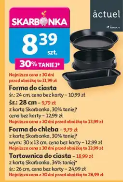 Auchan Forma do ciasta 28 cm Actuel oferta