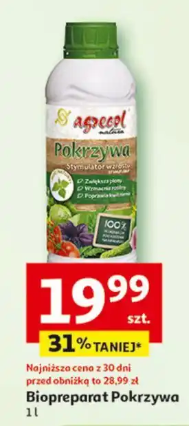 Auchan Nawóz z pokrzyw Agrecol oferta