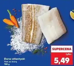 Kaufland Dorsz atlantycki filet ze skórą oferta