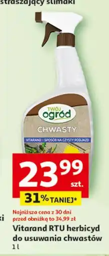 Auchan Środek na chwasty Twój Ogród oferta