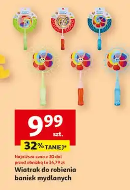 Auchan Wiatraczek do baniek mydlanych oferta