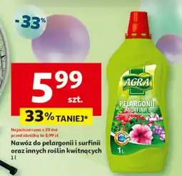 Auchan Nawoz do roślin kwitnących Agra oferta