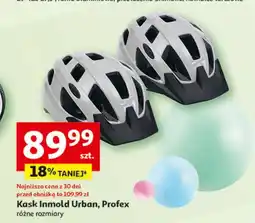 Auchan Kask inmold urban szary Profex oferta