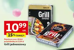 Auchan Grill piknikowy jednorazowy Fire & Flame oferta