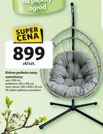 Auchan Kokon podiweszany sznurkowy oferta