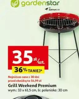 Auchan Grill weekend premium śr. 30 cm Garden Star oferta