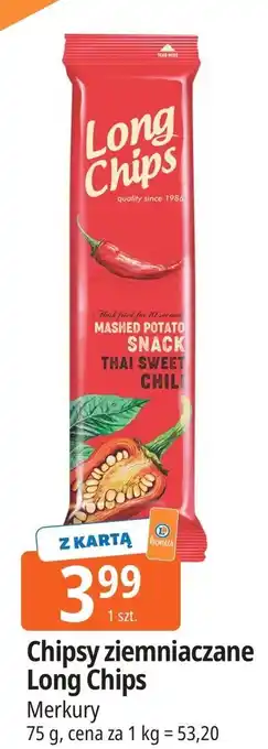 E.Leclerc Chipsy thai sweet chili Long Chips oferta