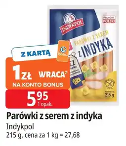 E.Leclerc Parówki z indyka serem Indykpol oferta