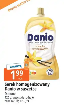 E.Leclerc Serek wanilia saszetka Danone Danio oferta