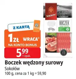 E.Leclerc Boczek surowy wędzony Sokołów oferta