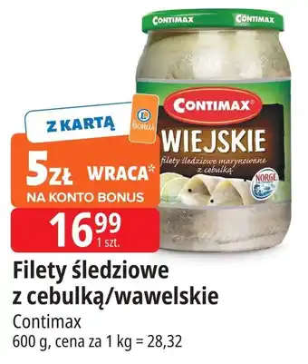 E.Leclerc Filety śledziowe wiejskie Contimax oferta